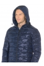 Мужская куртка из текстиля с капюшоном 1000133-4